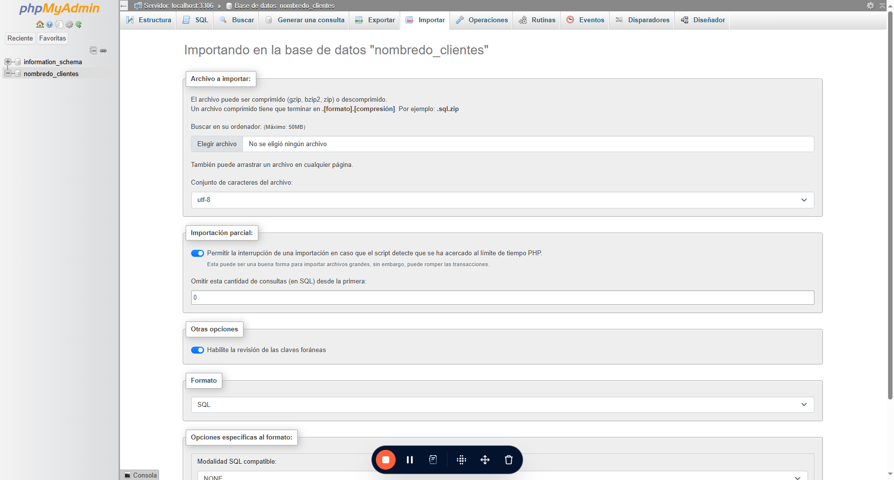 En esta opción podrás cargar el archivo desde tu PC. Se abrirá una ventana para que puedas seleccionar el archivo desde su ubicación local.